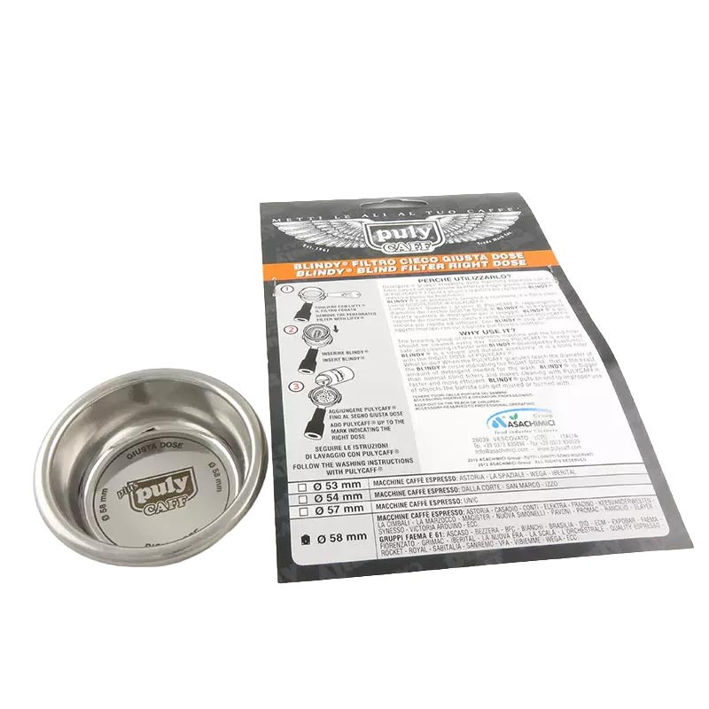 Puly Blindy 58mm Back Flushing Cleaning basket - Image 2