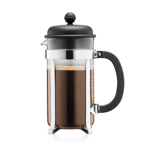 French Bodum coffee maker 8 cup 34oz 1 litre black