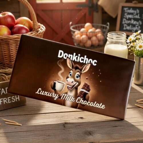 DonkiChoc - Luxury Milk Chocolate 90g